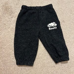 Roots baby sweat pants 3-6months